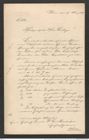 Nachlass Franz Steindachner, Brief von der Kais. Akademie der Wissenschaften, Sekretär der mathem.- naturwiss. Classe an Franz Steindachner (17.03.1891), Inv.Nr. 4.02, Seite 1